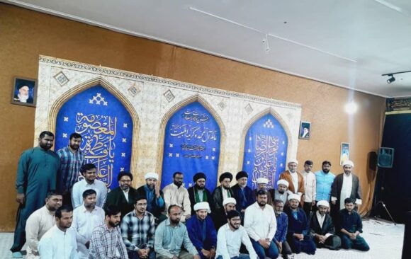 جامعه روحانيت سنڌ طرفان استاذ العلماءَ سيد ارشاد حسين شاه صاحب سان ملاقات